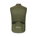 ES16 Open Back vindvest - green