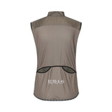 ES16 Open Back Windweste Grau. Damen