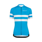 ES16 Cykeltrøje Elite Stripes - Light Blue Stripes. Women