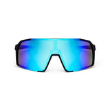 ES16 Enzo cykelbrille. Sort med ice blue linse.