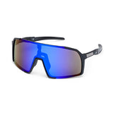 ES16 Enzo cykelbrille. Sort med silver linse.