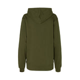 ES16 Fashion Hoodie. Army. 100% økologisk bomuld