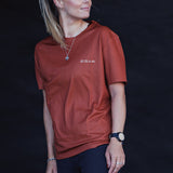 ES16 Basic T-shirt - Rust.