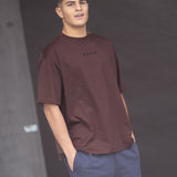 ES16 Oversized T-shirt Brown