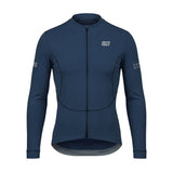 ES16 Thermische fleece-fietstrui. Classic Blue
