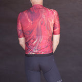 ES16 Razor cykeltrøje -  Marble Rosso