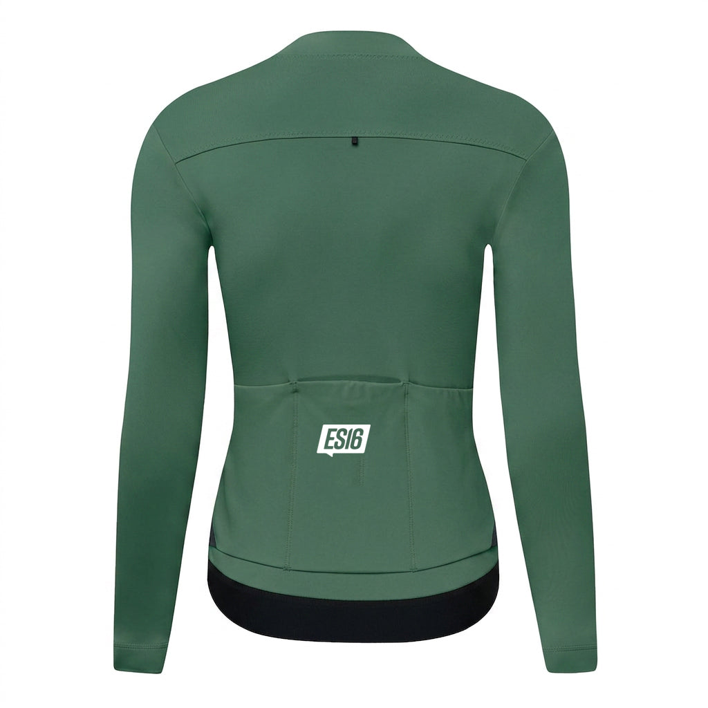 ES16 Thermal Fleece Cykeltrøje. Deep Sea
