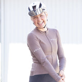 ES16 Supreme Long Sleeve Jersey. Mocca