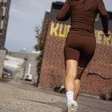ES16 Korte Tights Soft Element - Terracotta Brown