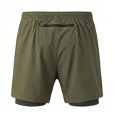 ES16 Performance Shorts, med innershorts. Army Green