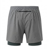 ES16 Performance Shorts, med innershorts. Grey