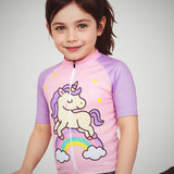 ES16 Kinder-Radtrikot - Einhorn