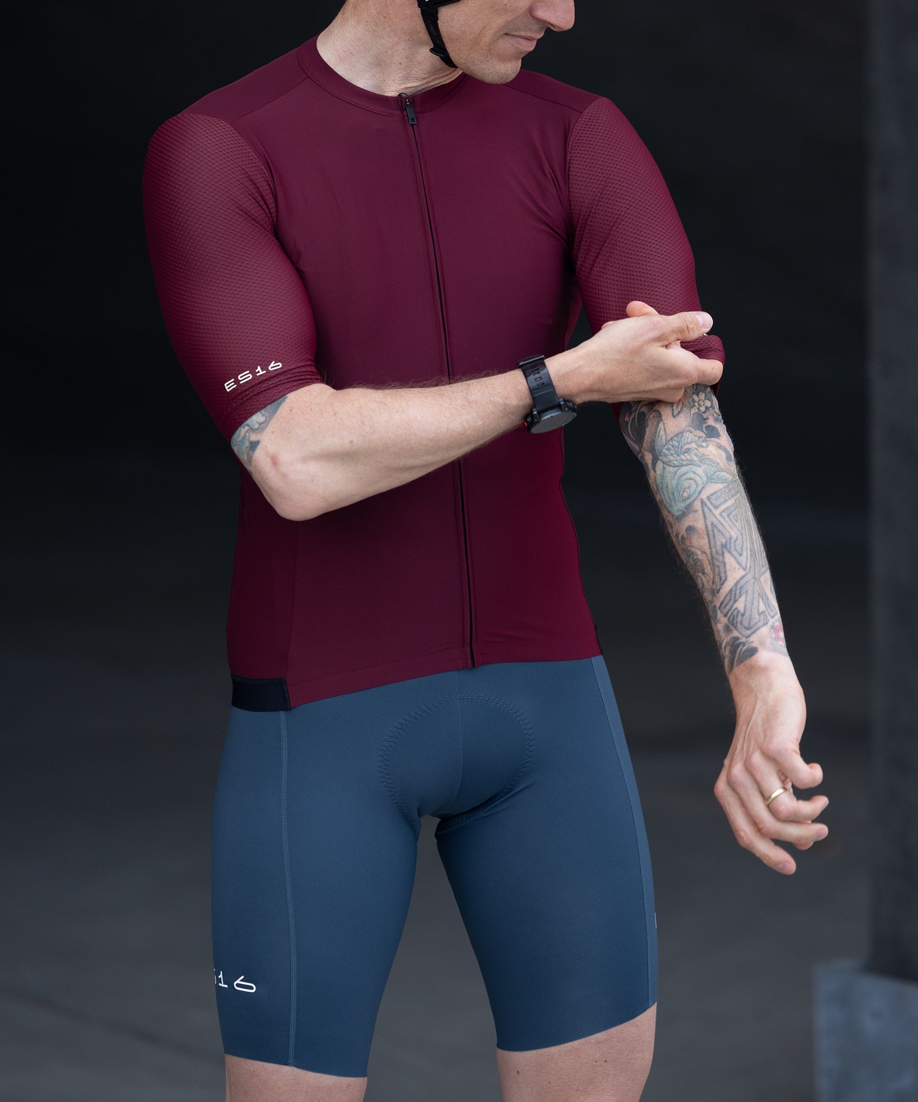 ES16 Fietsshorts PRO Supreme. Cai He Blue