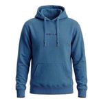 Lässiger Hoodie in Petroleum