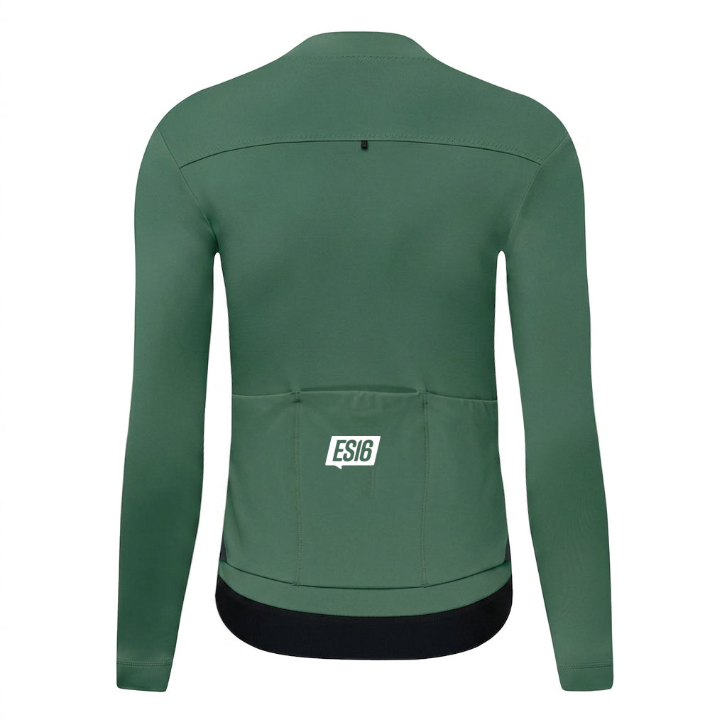 ES16 Thermal Fleece Cykeltrøje. Deep Sea