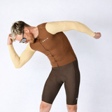 ES16 Supreme Långärmad Tröja. Brun / Sand