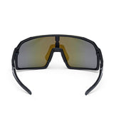 ES16 Enzo brille. Sort med blå linse.