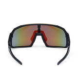 ES16 Enzo brille. Sort med ice blue linse.