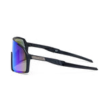 ES16 Enzo cykelbrille. Sort med ice blue linse.