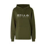 ES16 Fashion Hoodie. Army. 100% økologisk bomuld